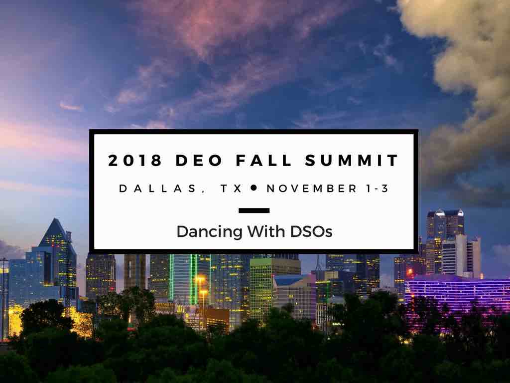 2018 DEO Fall Summit Dancing with DSOs