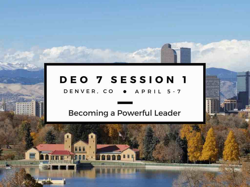 DEO 7 Session 1 Denver