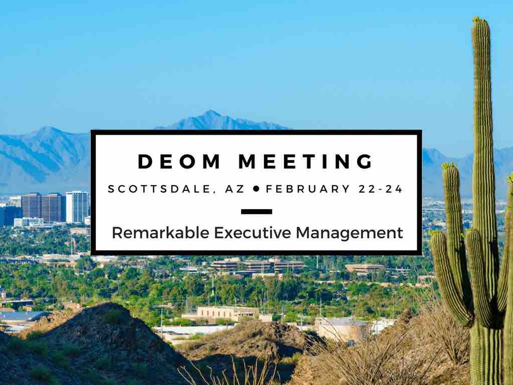 DEOM Meeting Remarkable Executive Management