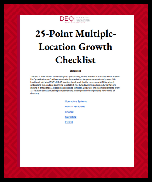 Multiple Location Growth Checklist